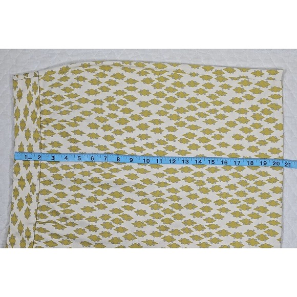 J.Crew Women's Stretch Skirt Size 6 Geometric Diamond Print Knee Length Pencil - Picture 10 of 12